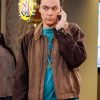 Sheldon Cooper Big Bang Theory S10 Brown Cotton Jacket