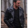 Chicago Fire Kelly Severide Black Leather Jacket