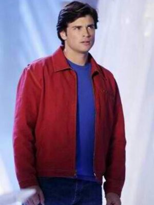 Clark Kent Smallville Red Cotton Jacket