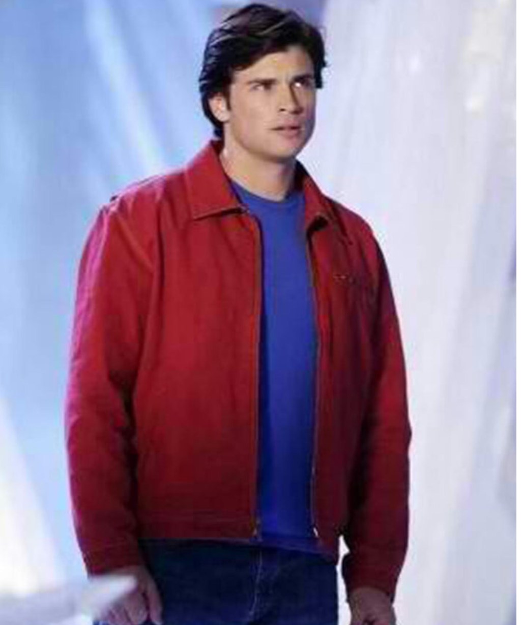 Clark Kent Smallville Red Cotton Jacket