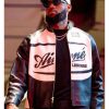 Leborn James Aime Leon Dore Black And White Leather Jacket