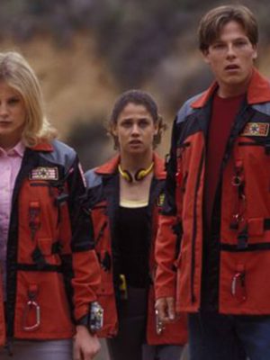 Power rangers Lightspeed Rescue Carter Grayson Red Cotton Jacket