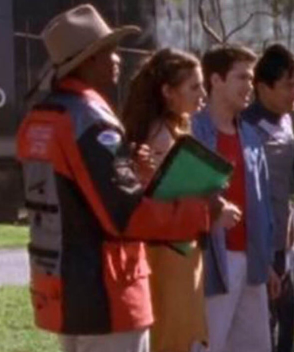 Power rangers Lightspeed Rescue Carter Grayson Red Cotton Jacket