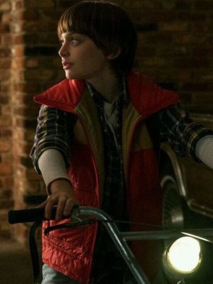 Will Byers Stranger Things Noah Schnapp Satin Vest