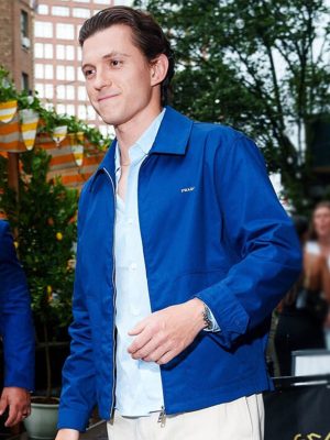 Spider-Man Brand New Day 2026 Tom Holland Blue Jacket