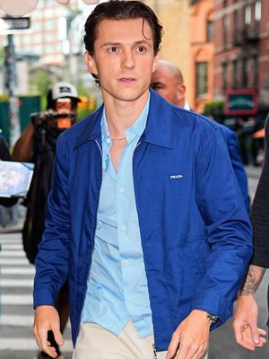Spider-Man Brand New Day 2026 Tom Holland Blue Jacket