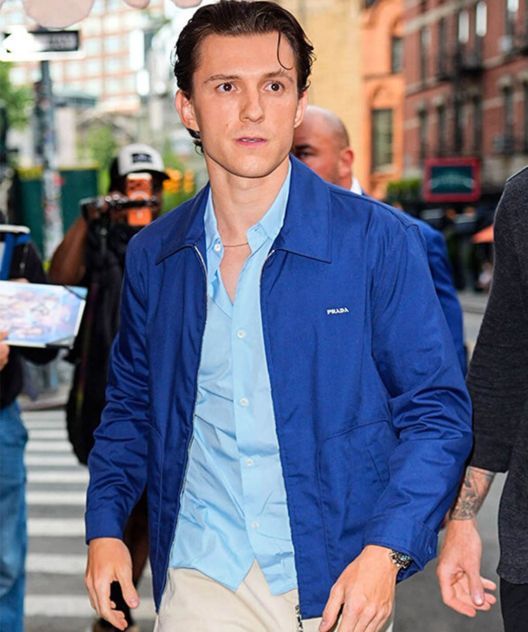 Spider-Man Brand New Day 2026 Tom Holland Blue Jacket