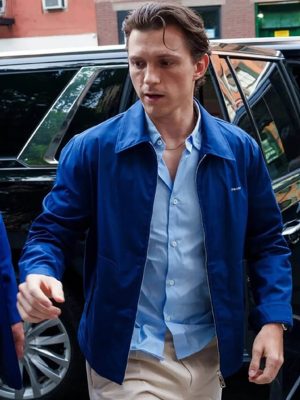 Spider-Man Brand New Day 2026 Tom Holland Blue Jacket