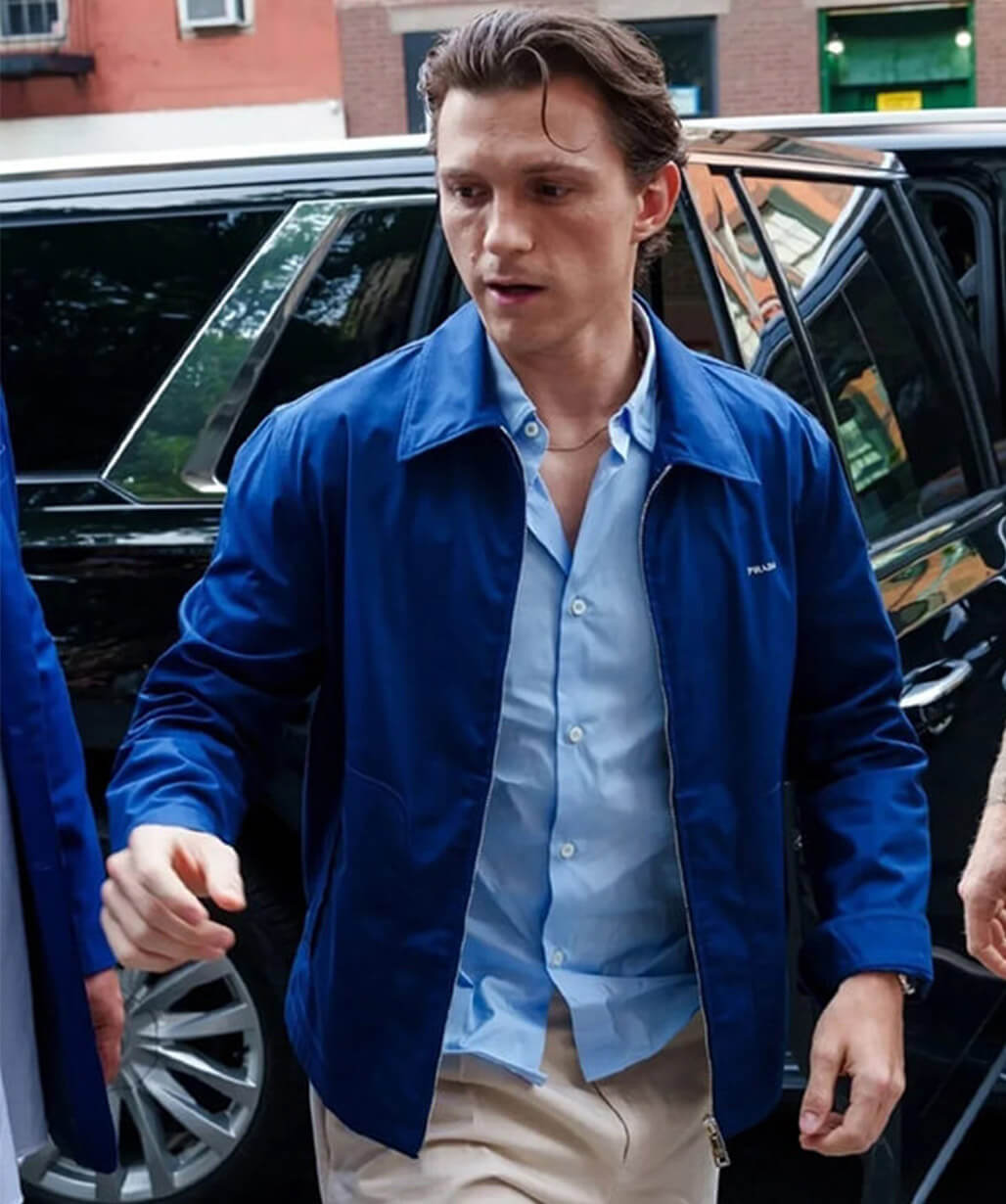 Spider-Man Brand New Day 2026 Tom Holland Blue Jacket