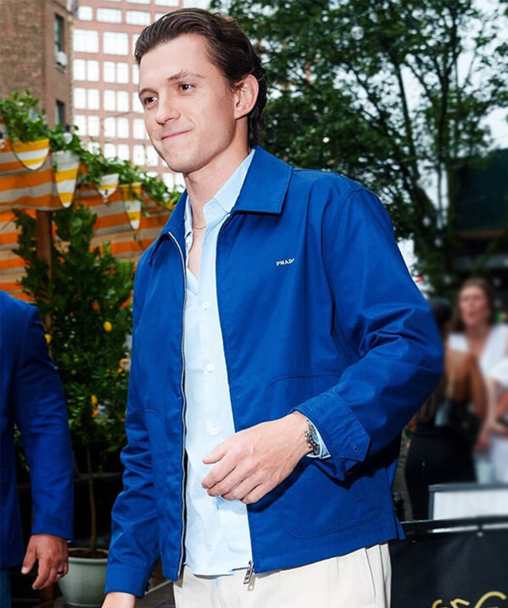 Spider-Man Brand New Day 2026 Tom Holland Blue Jacket
