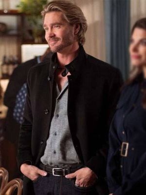 Sullivans Crossing 2026 Chad Michael Murray Black Coat
