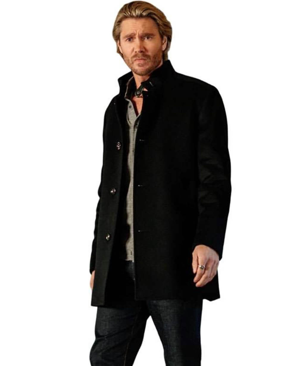 Sullivans Crossing 2026 Chad Michael Murray Black Coat