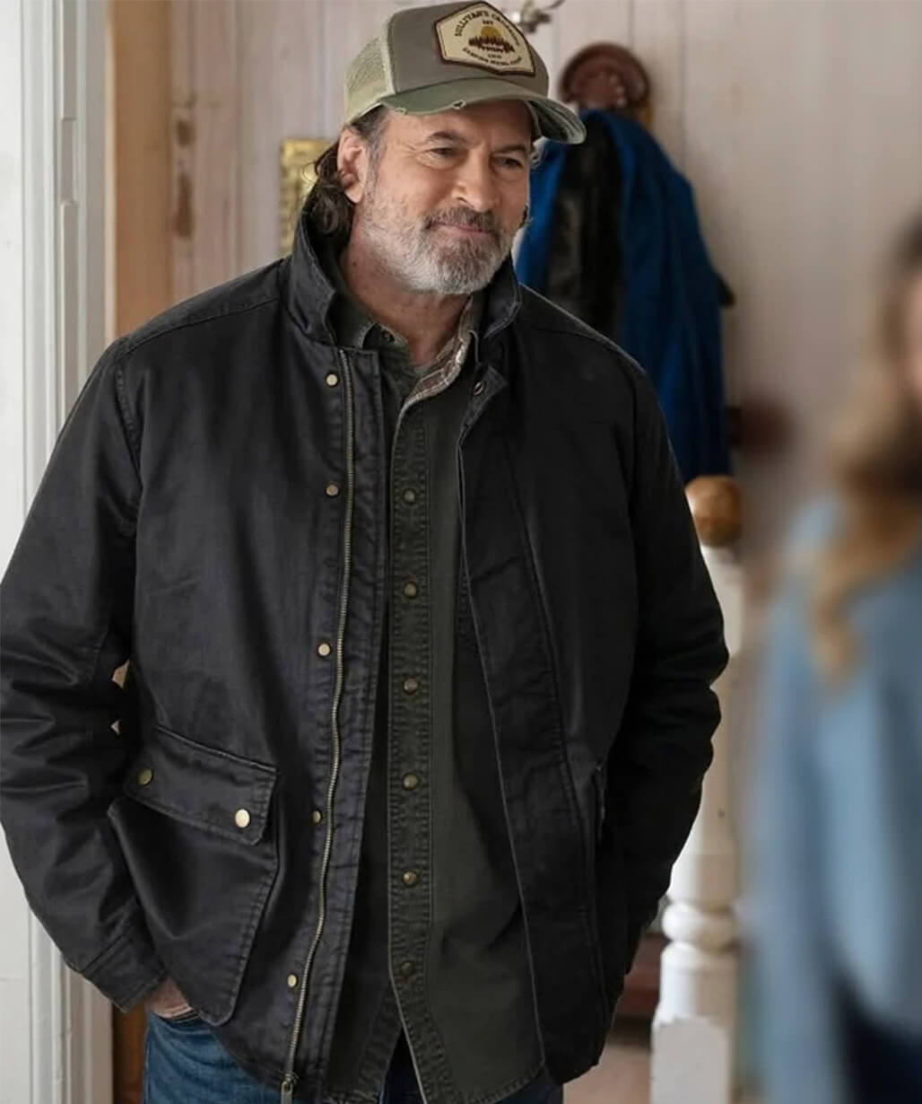 Sullivans Crossing S03 Scott Patterson Cotton Jacket