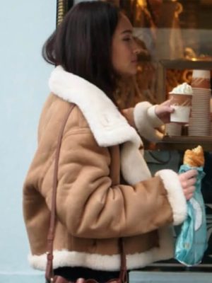 The Summer I Turned Pretty S03 Lola Tung Suede Jacket