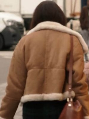 The Summer I Turned Pretty S03 Lola Tung Suede Jacket