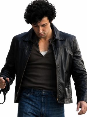I Play Rocky 2026 Anthony Ippolito Black Leather Jacket