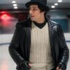 I Play Rocky 2026 Anthony Ippolito Black Leather Coat