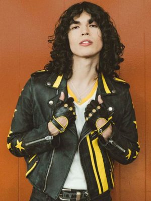 Conan Gray Never Ending Black Leather Jacket