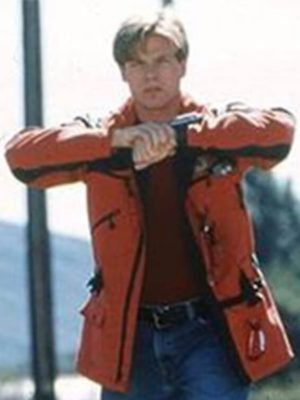 Power rangers Lightspeed Rescue Carter Grayson Red Cotton Jacket
