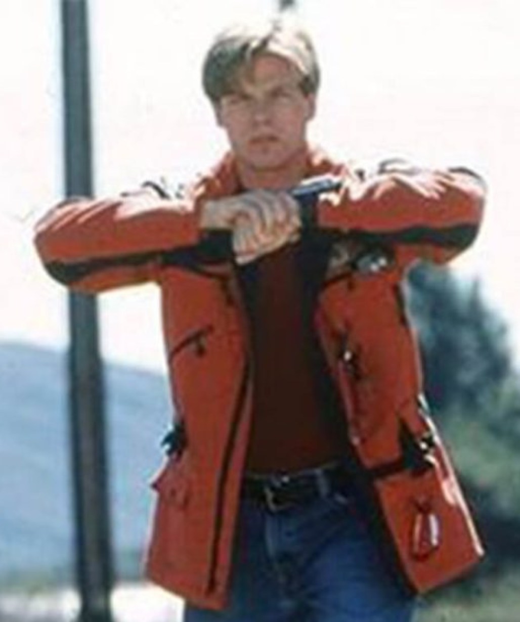 Power rangers Lightspeed Rescue Carter Grayson Red Cotton Jacket