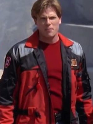 Power rangers Lightspeed Rescue Carter Grayson Red Cotton Jacket