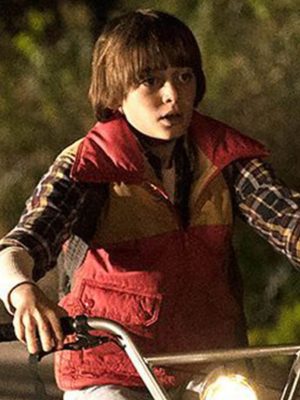 Will Byers Stranger Things Noah Schnapp Satin Vest