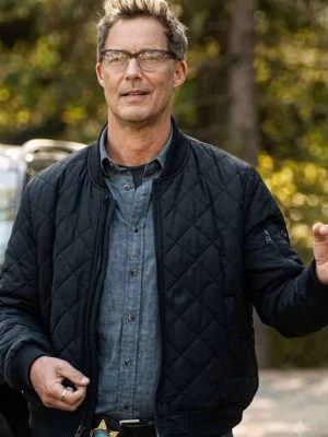 You're Killing Me 2026 Jack Kerrigan Black Quilted Jacket