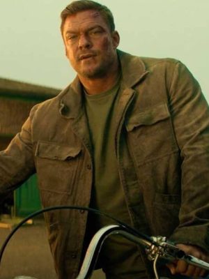 Alan Ritchson Reacher S03 Grey Cotton Jacket