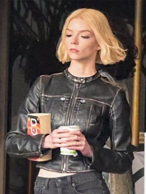 Anya Taylor-Joy Lucky S01 Black Leather Jacket