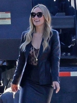 Behemoth 2026 Olivia Wilde Leather Blazer