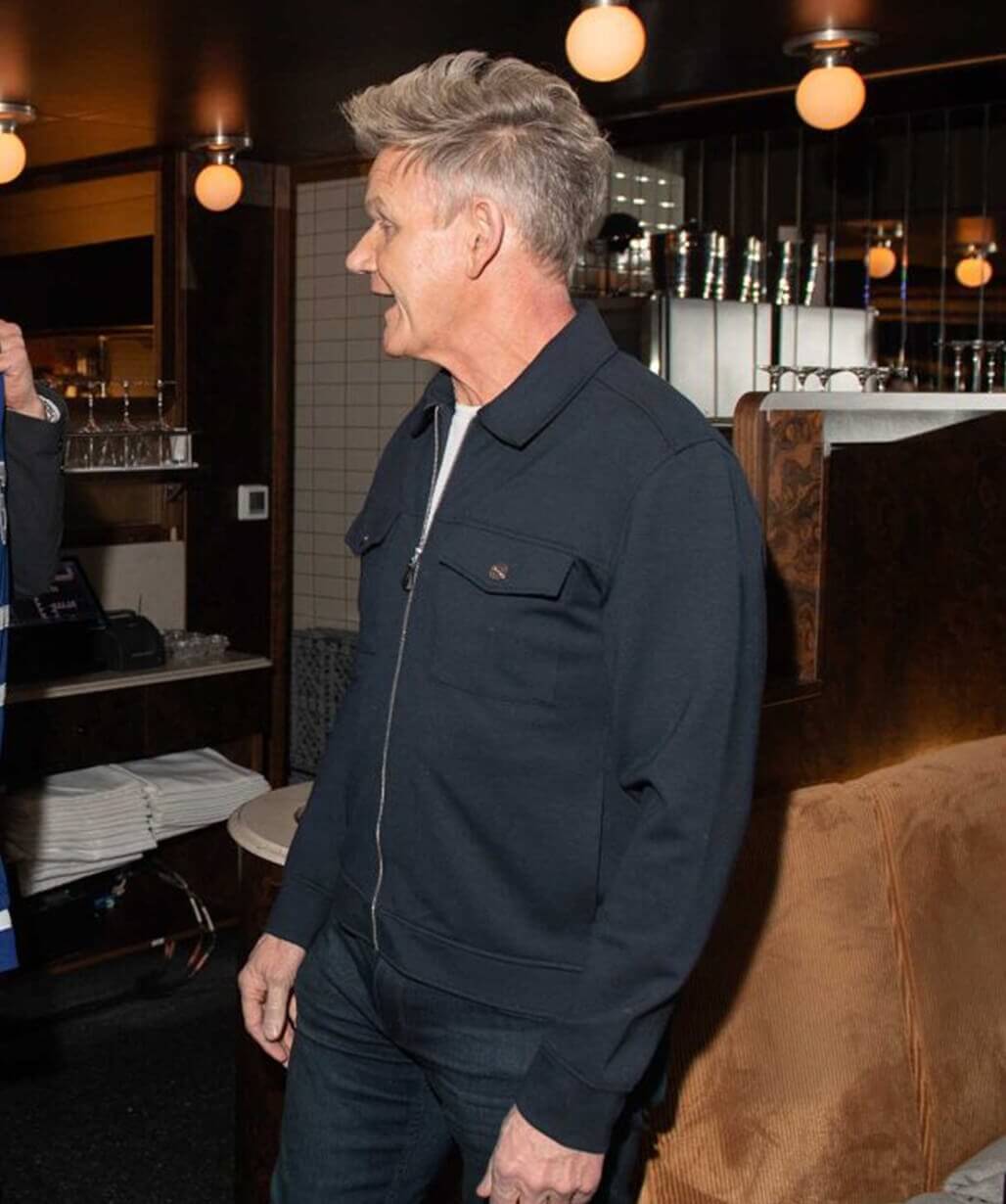 Being Gordon Ramsay 2026 Gordon Ramsay Black Wool Jacket