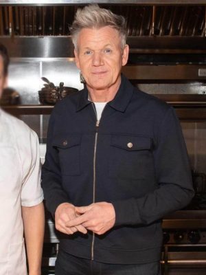 Being Gordon Ramsay 2026 Gordon Ramsay Black Wool Jacket
