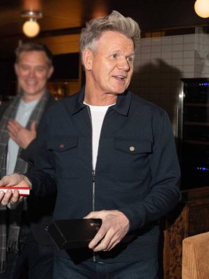 Being Gordon Ramsay 2026 Gordon Ramsay Black Wool Jacket