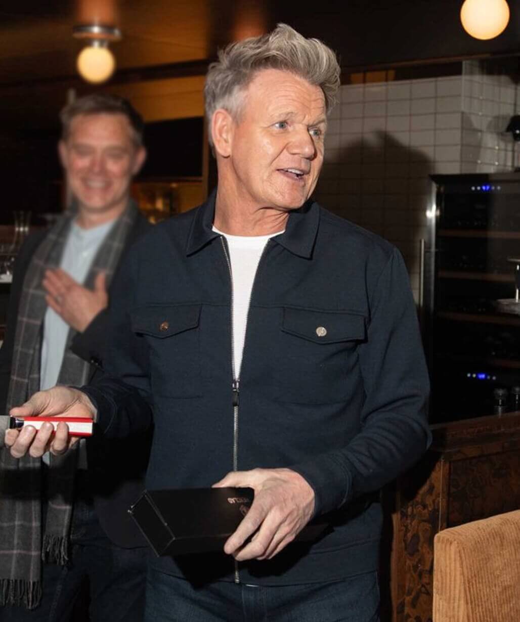 Being Gordon Ramsay 2026 Gordon Ramsay Black Wool Jacket