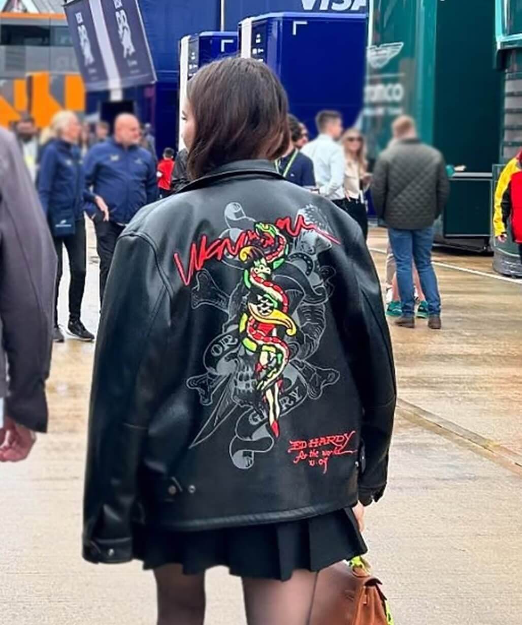 Being Gordon Ramsay 2026 Holly Ramsay Black Leather Jacket
