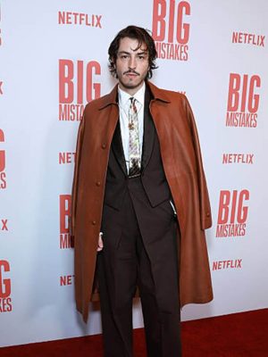 Big Mistakes 2026 Boran Kuzum Brown Leather Coat