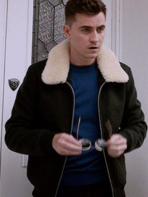 Billy Harris Ted Lasso S03 Black Wool Jacket