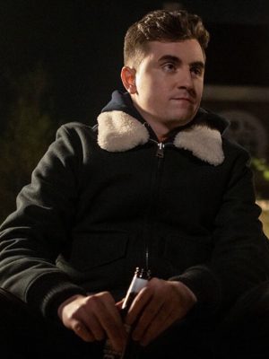 Billy Harris Ted Lasso S03 Black Wool Jacket