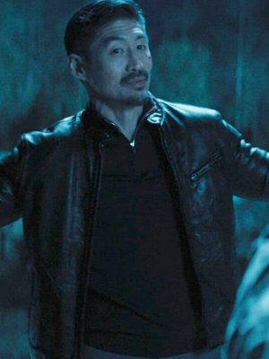 Brian Tee Reacher Black Leather Jacket