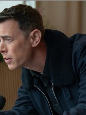 Colin Hanks Silo S03 Per Stensen Wool Jacket