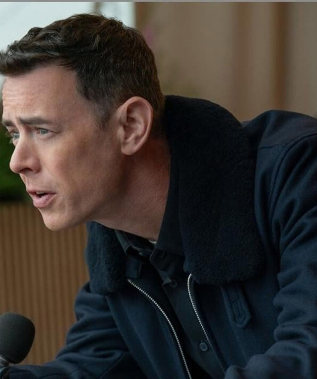Colin Hanks Silo S03 Per Stensen Wool Jacket
