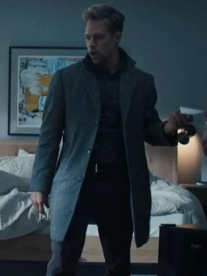 David O’Donnell Reacher Grey Wool Coat