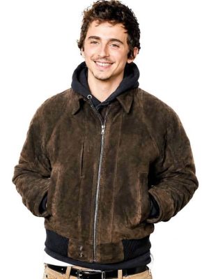 Dune Part Three 2026 Timothee Chalamet Brown Suede Jacket