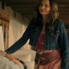 Geena Davis The Boroughs 2026 Blue Denim Jacket