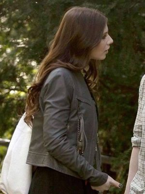 Gossip Girl S02 Georgina Sparks Leather Jacket