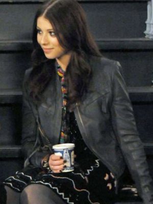 Gossip Girl S02 Georgina Sparks Leather Jacket