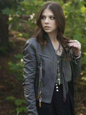 Gossip Girl S02 Georgina Sparks Leather Jacket