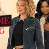 Hannah Waddingham Ride or Die 2026 Black Denim Jacket
