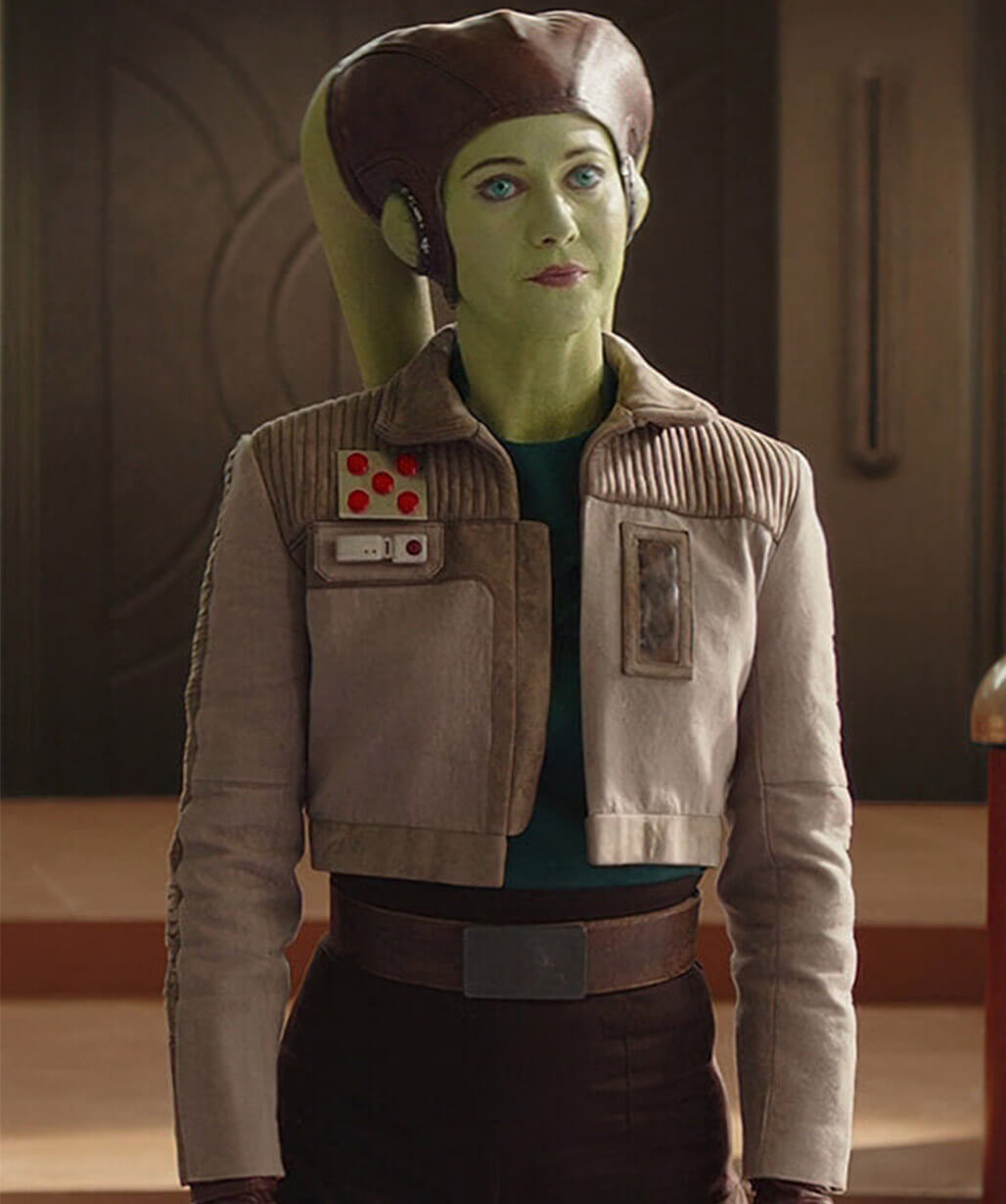 Hera Syndulla Ahsoka S01 Leather Cropped Jacket