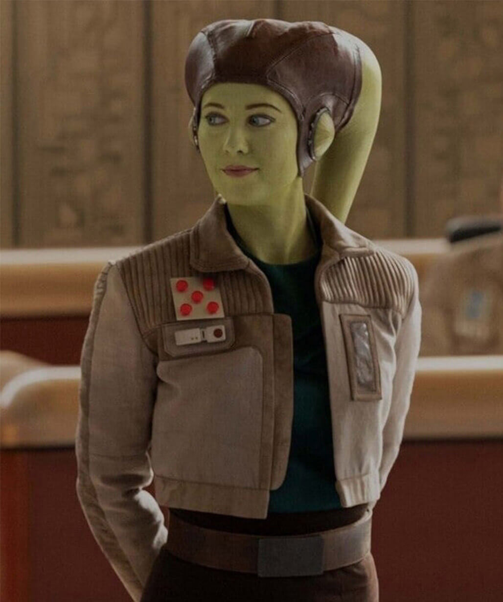 Hera Syndulla Ahsoka S01 Leather Cropped Jacket